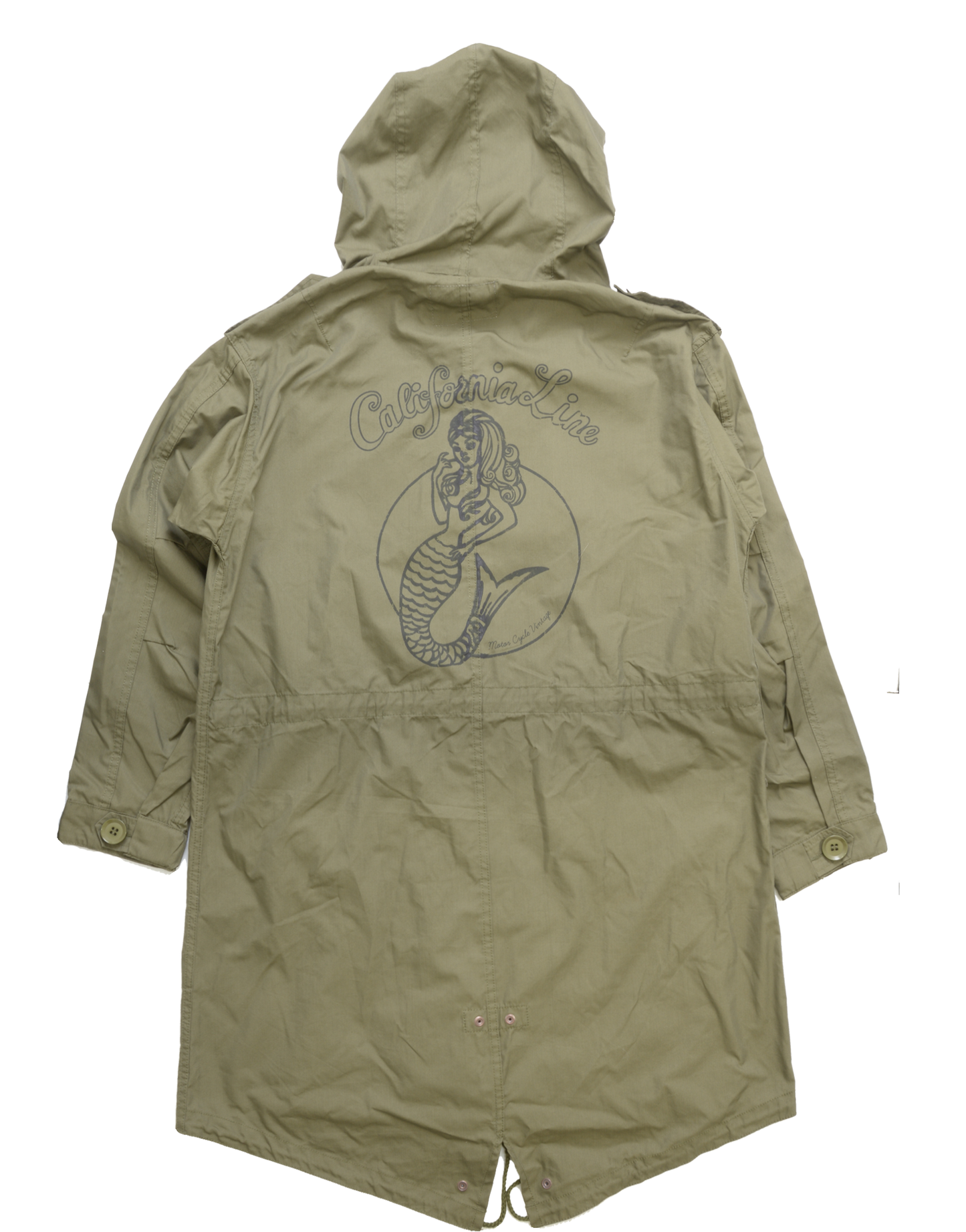 M-51モッズコート-カーキ